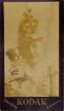 Advertising Card for Kodak Smoking Tobacco featuring female model