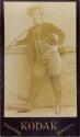Advertising Card for Kodak Smoking Tobacco featuring female model