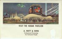 Envelope from Kodak Pavilion for photos take at the Fair