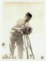 Harris Tuttle with three cameras on tripod