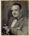 Harris Tuttle with pipe