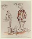 Political cartoon describing Harris Tuttle's involvement with police photography