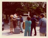 Behind-the-scenes photo of "This Old House" commercial