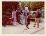 Behind-the-scenes photo of "This Old House" commercial