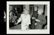 Nancy Burrage, Fanny Raymond, and Susie Goodale attending our 100th birthday dinner
