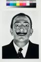 Dali's mustache, 1953