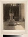Font in Worstead Church: Norfolk