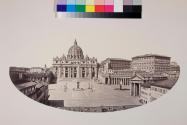 Piazza of St. Peter's, on a smaller scale.