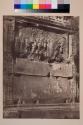 Bas-relief in the interior of the Arch of Titus, representing the procession of the seven-branched Candlestick.