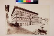 The Palazzo Farnese and church of St. Bridget.