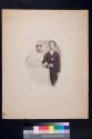 [Woman and man, wedding portrait]