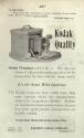 Advertisement for Kodak cameras