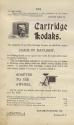 Advertisement for Cartridge Kodak Cameras for bicycles