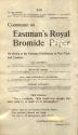 Kodak advertisement for Eastman's Royal Bromide Paper
