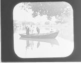 Mahomoudieh Canal. Ferryboat.