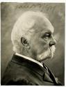 Profile of Elderly Man