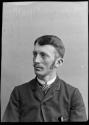 Portrait of young man