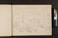 [Possible view of interior workings of Paris diorama]