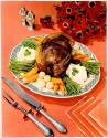 [National Pressure Cooker, pot roast and vegetables]