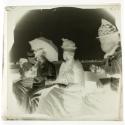 [Group of women in a boat, including Ruth Sibley (girl) and Emily Sibley Watson (right)]