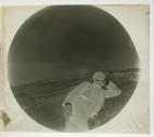 [James Sibley Watson Sr. lounging at Yellowstone National Park]