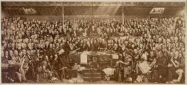 The Signing of the Deed of Demission by the Ministers of the First General Assembly of the Free Church of Scotland