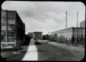 Entrance to Kodak Park filmmaking headquarters of the Eastman Kodak Company.