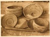 Pomo Basket, Mortar and Pestle