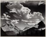 Noon Clouds, Glacier Park, Montana