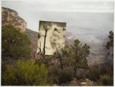 Passing storm behind Alvin Langdon Coburn's view from the south rim of the Grand Canyon