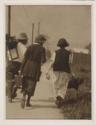 Johan, Tina, Margrethe and Edward - to the tile factory