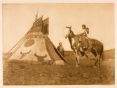 A Painted Tipi - Assiniboin
