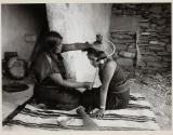 [Hair dressing, Shipaulovi, Second Mesa, Arizona]