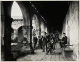 [Vroman and members of The Club, San Juan Capistrano Mission, California]