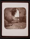 [Archway with distant view of Sierra Nevada, Granada]