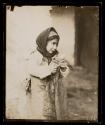 Leskowatz, Serbia. Greek refugee children.