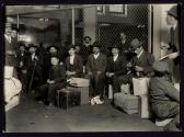 Group of Italians at Ellis Island