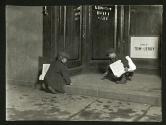 Late at Night. These boys 8 & 10 yrs old had been pitching pennies...