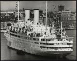 [Stockholm, Sweden. The tourist liner "Kungsholm" on Strömmen]