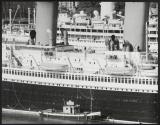 [Stockholm, Sweden. Ocean liners on Strömmen]