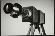 [The author's home-made super-telephoto camera with which he made his extreme telephoto shots of the city of Stockholm]