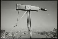 [The author's home-made super-telephoto camera with which he made his extreme telephoto shots of the city of Stockholm]