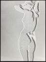 [Reticulated bas-relief nude study]