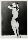 [Negative print - standing nude]