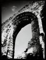 [Detail of the church ruin of Hoff on the Baltic Sea, Germany]