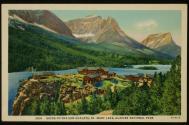 Going to the Sun Chalets, St. Mary Lake, Glacier National Park