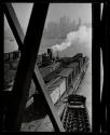 [Railroad ferry, Hudson River, New York]