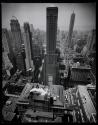 [View from top of Chanin Building along 42nd Street toward the Hudson]