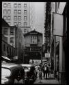 [Elevated station, downtown, New York]