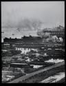 Hudson River, looking downstream towards the Upper Bay from Hamilton Avenue, Weehawken, New Jersey